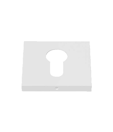 Накладки на ключевой цилиндр Накладка под цилиндр Pallini COSMO PAL-COS-KH-S WHITE 